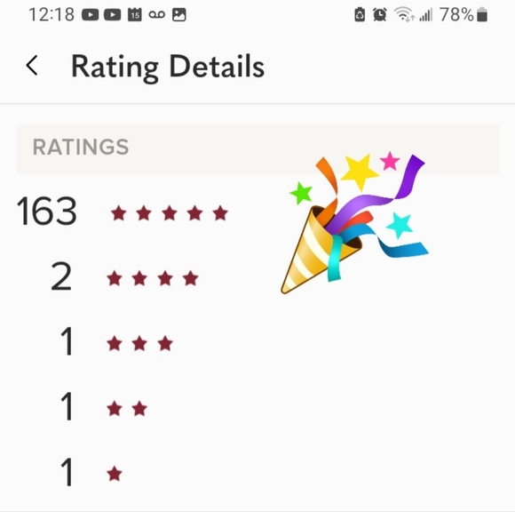 188 Five Star ratings! Thank you 😄 - Picture 3 of 16